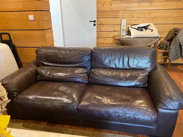 canape en cuir roche bobois