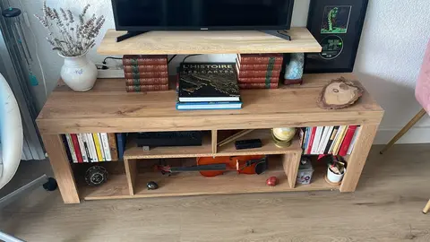meuble télé en bois