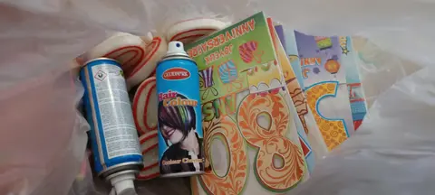 divers accessoires anniversaire