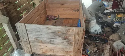 caisse en bois massif