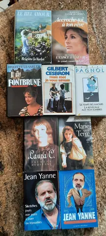 8 livres divers
