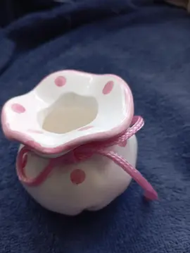 bibelot blanc et rose