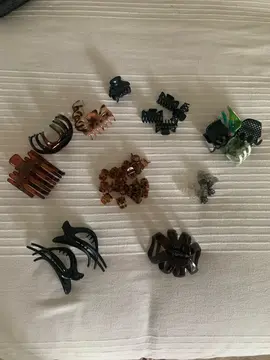 lot de pinces à cheveux