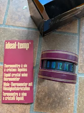 Thermomètre à vin