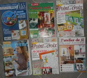 Magasines de broderie