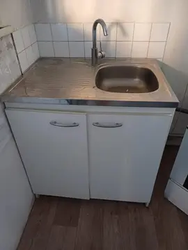 meuble évier (bac + robinet inclus)