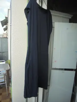 Robe noire 50% coton