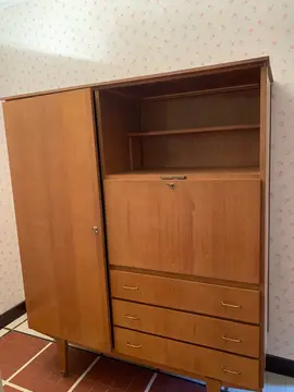Meuble secrétaire en bois
