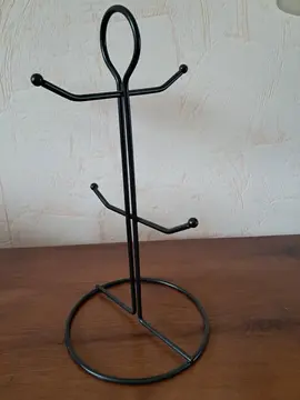 porte tasse à café métallique neuf