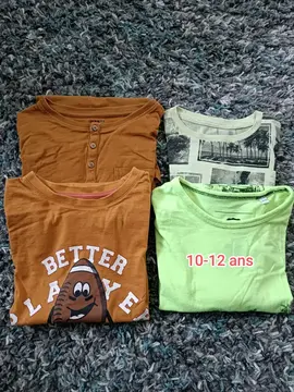 Vêtements enfants de 10-12 ans