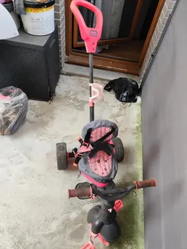vélo trotteur poussette