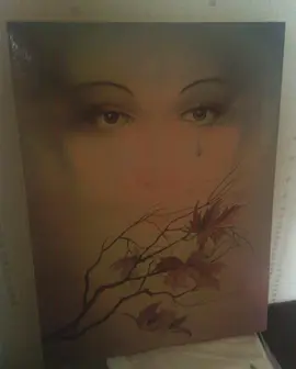 tableau légèrement abimé