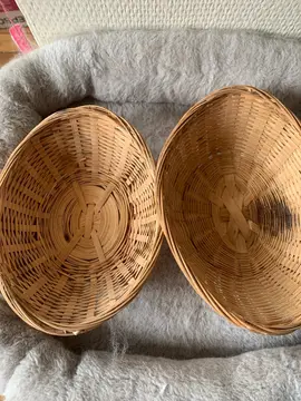 2 petites corbeilles à pains