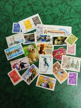 lot unique timbres Français 2006