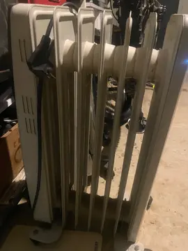 deux radiateurs bain d’huile