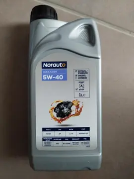 bidon huile moteur synthétique 5w40 1L