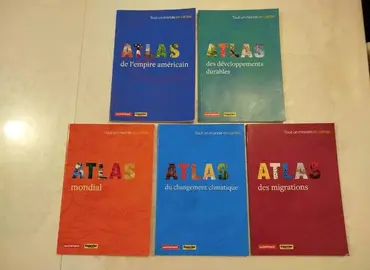 Lot de 5 revues ATLAS