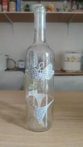 bouteille sérigraphiée