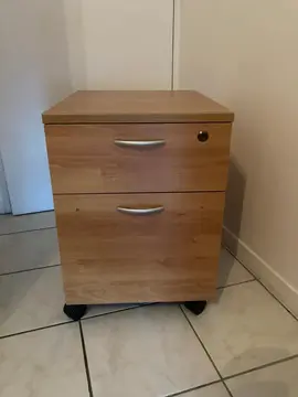 caisson de bureau en bois