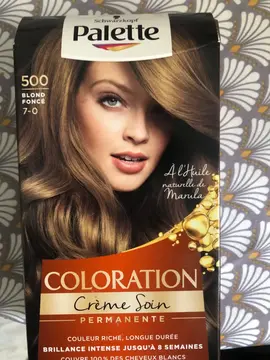 coloration blond foncé