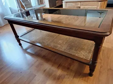 table basse en merisier