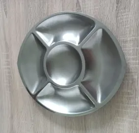 Plat apéritif en inox