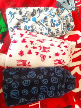 lot 3 bas pyjama polaire
