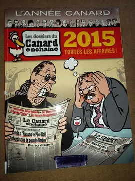 Les dossiers du canard enchaîne. l année 2015