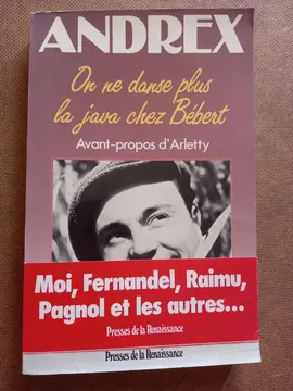 Livre Andrex 15 x24 cms 300 pages
