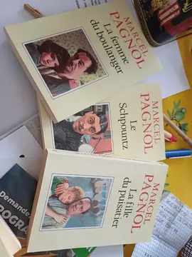 3 livres de Pagnol même éditeur format Poche excellent état