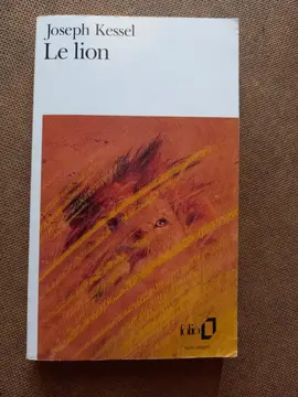 Livre J Kessel. Le lion
