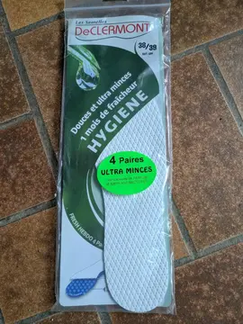 Semelles hygiène