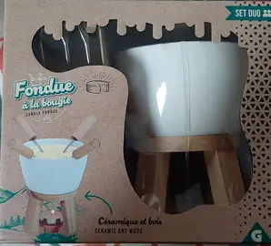Appareil à fondue à la bougie