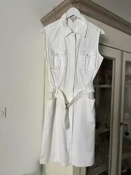 Robe blanche T 38