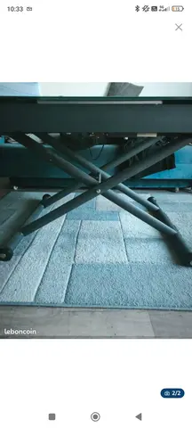 grande table convertible en table basse