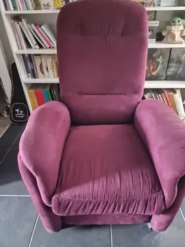Fauteuil relax à roulettes