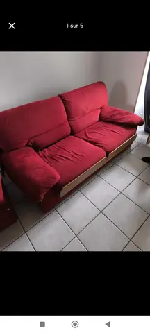 Canapé et un fauteuil