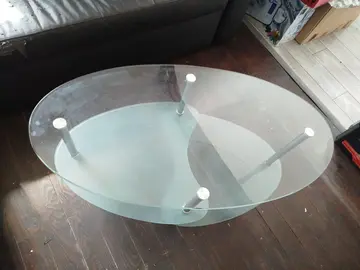 table basse en verre