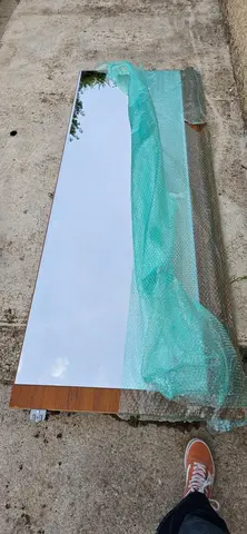 miroir sur porte armoire