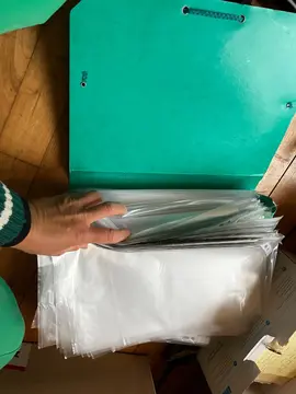 pochettes plastiques