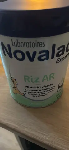 Donne de lait bébé Novalac Riz AR