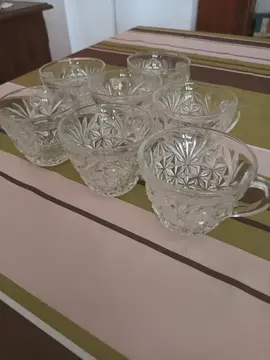 lot de 7 coupes à salade de fruits
