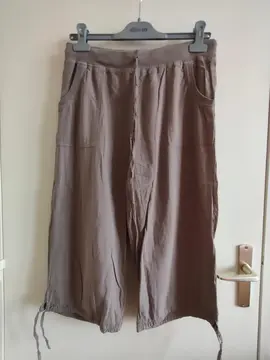 Pantacourt taupe T44 "In Extenso"