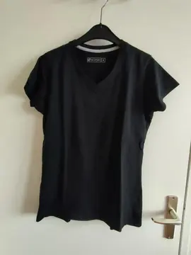 Tee-shirt coton noir S "Go Sport"