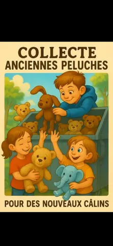 Collecte de peluches