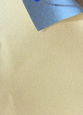 Tissus imperméable couleur réversible Jaune clair/gris