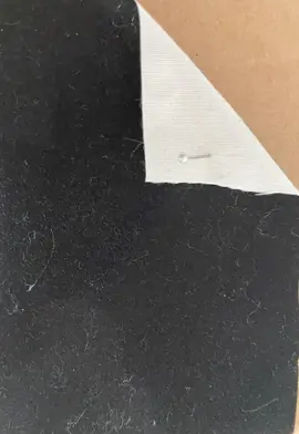 Tissu imperméable couleur réversible noir/blanc