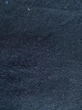 Tissu velour doudou noir