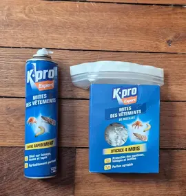 Lot produits antimites de vêtements
