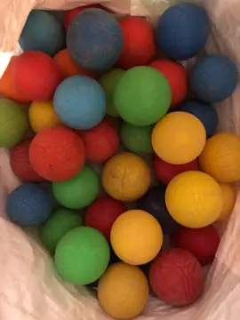 boules de pétanque en plastique